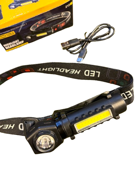 Rechargeable LED Headlamp Flashlight
