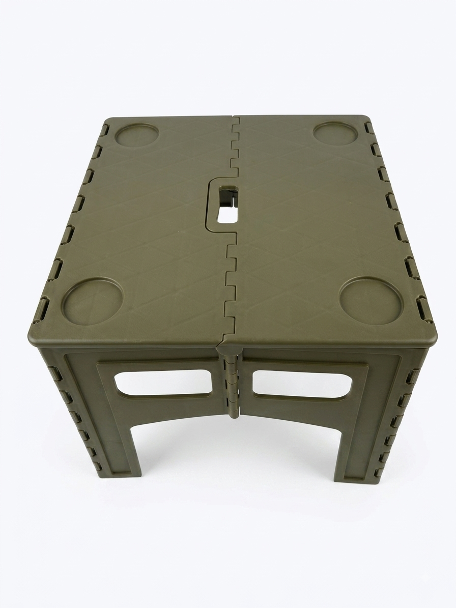 Portable Folding Camping Table – Olive Green