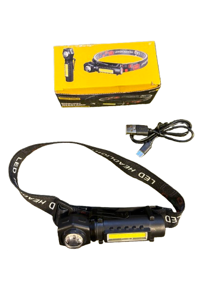Rechargeable LED Headlamp Flashlight
